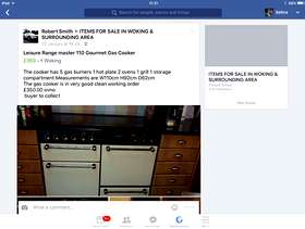 Freecycle Range cooker