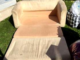 Freecycle Free sofa-bed (light)