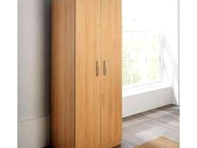 Freecycle Two Ashton Double Wardrobes in Beech