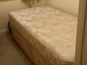 Freecycle Single Divan Bed and Mattress