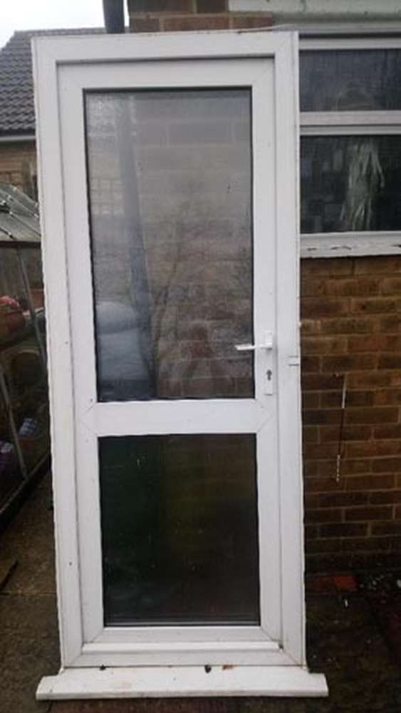 FreelyWheely UPVC glazed door and frame