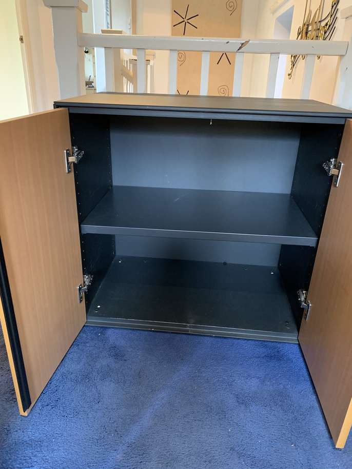 FreelyWheely 2 door storage cupboard home office