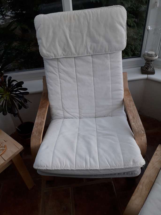 FreelyWheely Ikea poang seat cushions