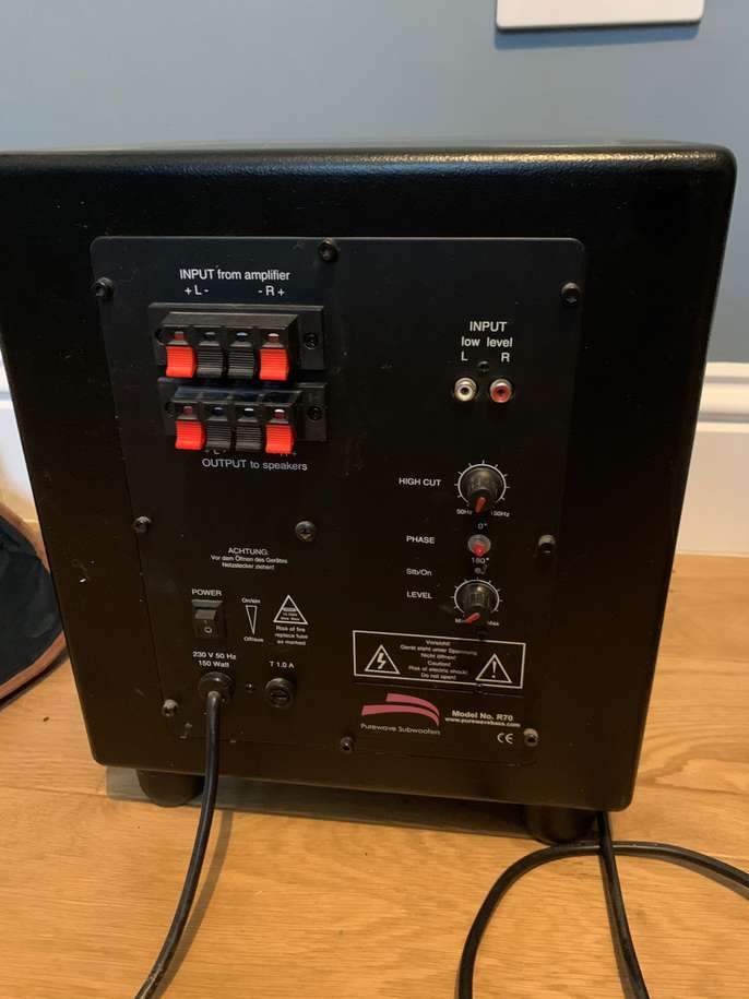 FreelyWheely Subwoofer Surround sound speaker