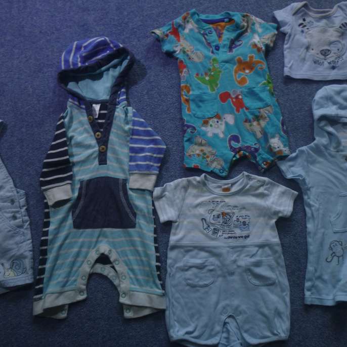 FreelyWheely Boys Baby Clothes 0 to 3 months.