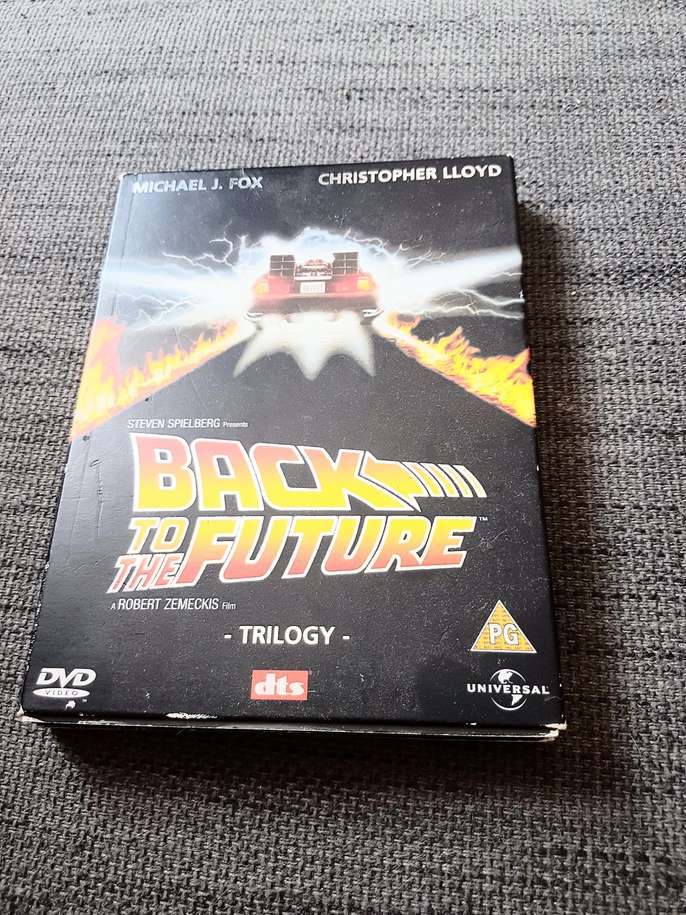 Freelywheely Back To The Future Trilogy Dvd Box Set