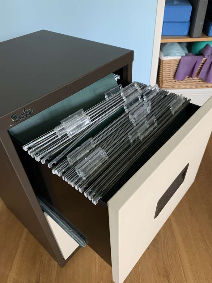 FreelyWheely Two drawer lockable filing