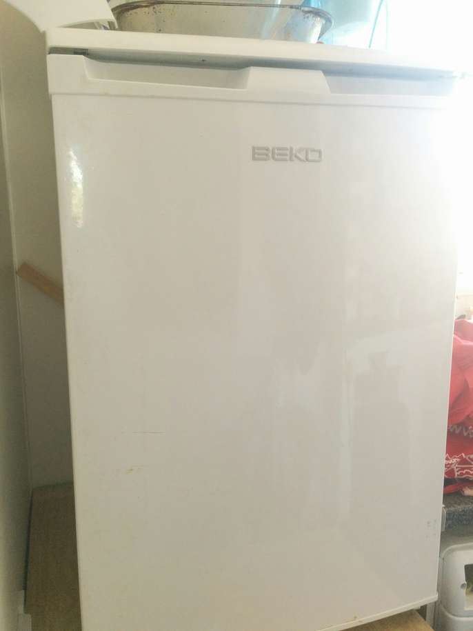 FreelyWheely Beko fridge with ice box