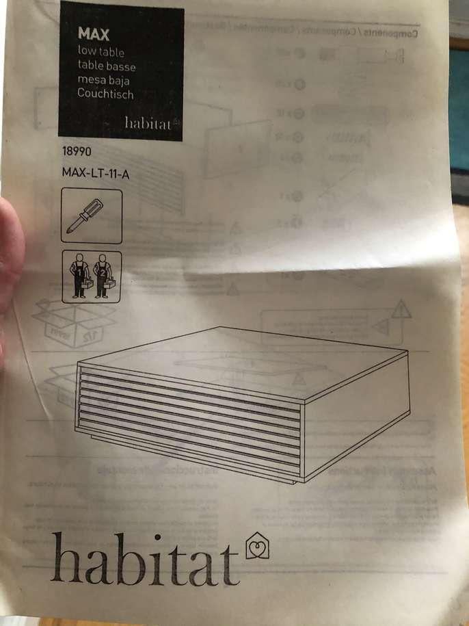 FreelyWheely Habitat coffee table