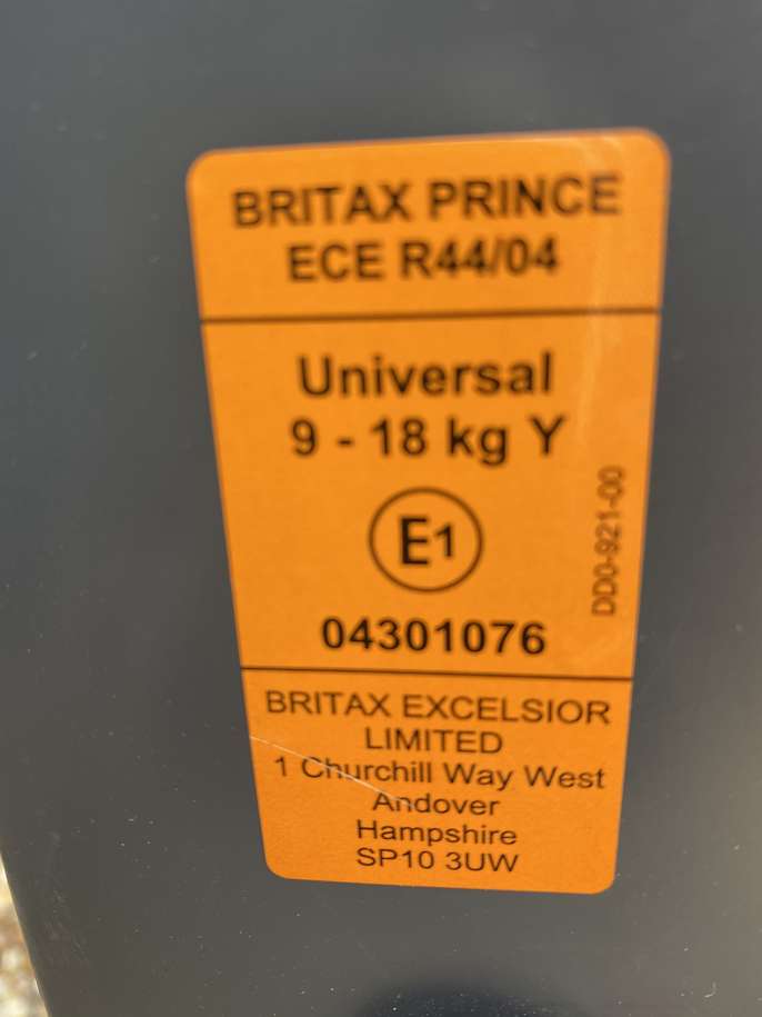britax romer prince