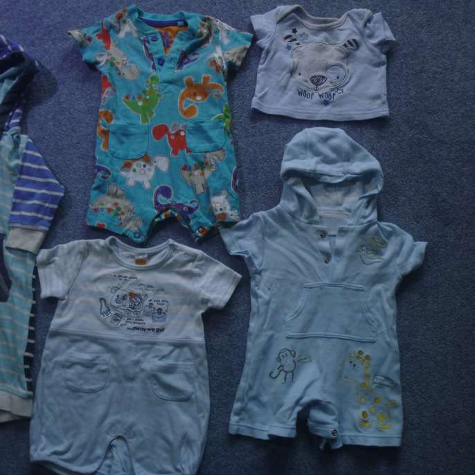 FreelyWheely Boys Baby Clothes 0 to 3 months.