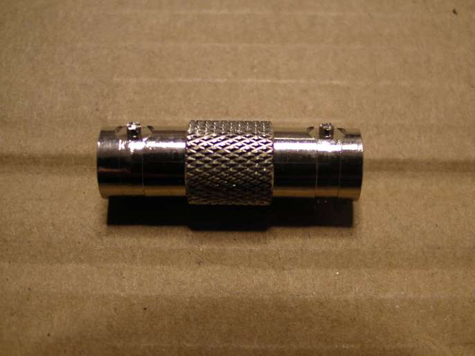 FreelyWheely BNC Barrels for connecting 2 video cables together.