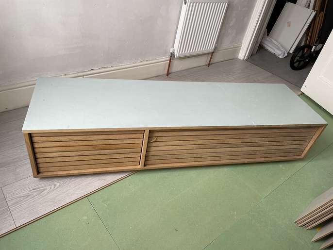 FreelyWheely Habitat TV stand unit