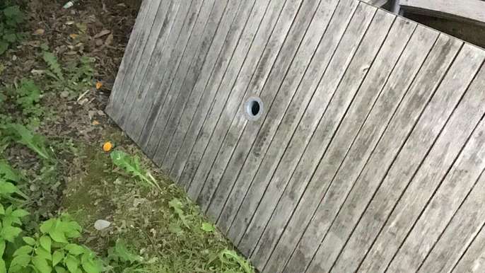 FreelyWheely: Quality wooden garden table with 4 chairs