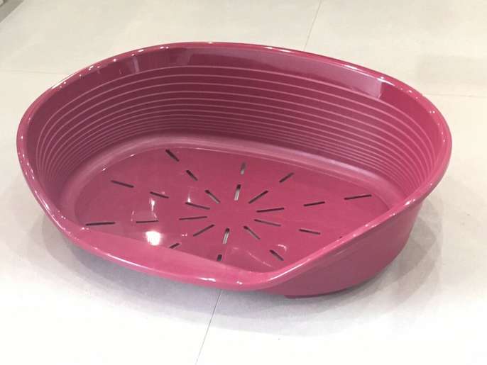 FreelyWheely Ferplast Siesta Deluxe Dog Bed XXLarge Burgundy Red NEW