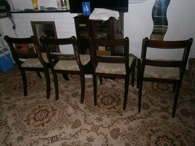 FreelyWheely Dining chairs x 4