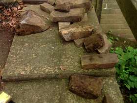 Freecycle Rocks for rockery