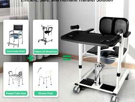Freecycle Patient Transport Wheelchair for elderly/disabled