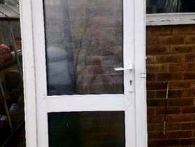 Freecycle UPVC glazed door and frame