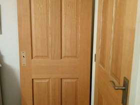 Freecycle Interior oak door