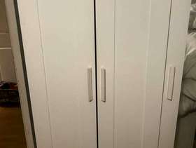 Freecycle White double wardrobe