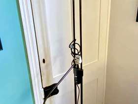 Freecycle Floor standing up lighter and reading lamp combined