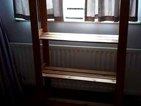 Freecycle Pine shelves