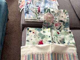 Freecycle Cushion/upholstery fabric remnants