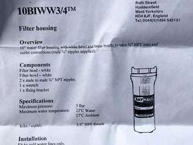 Freecycle Water filter