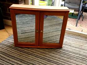 Freecycle Wooden Bathroom Cabinet