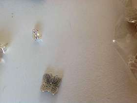 Freecycle S925 silver earrings new