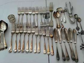 Freecycle Collection of Silver Cutlery
