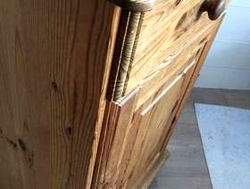 Freecycle Small Pine Cupboard