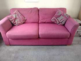 Freecycle Free Pink DFS 3 Seater Sofa