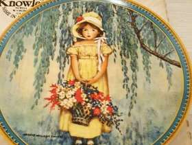 Freecycle China plate by Knowles 'Easter"