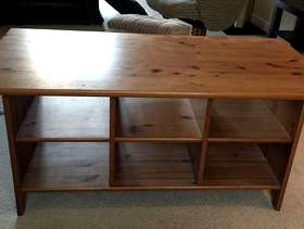 Freecycle Large wooden coffee table