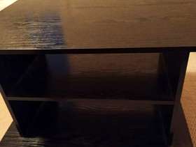 Freecycle Small black bookcase.In good condition