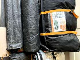 Freecycle 8 person tent - used