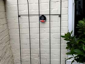 Freecycle Metal garden trellis