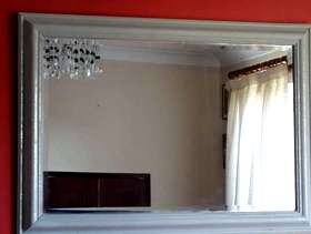 Freecycle Shabby Chic Mirror 63x89cms