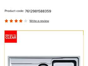 Freecycle New sink unit