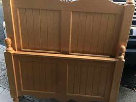 Freecycle Solid wood twin bed
