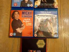 Freecycle Blu Ray DVDs bundle of 5
