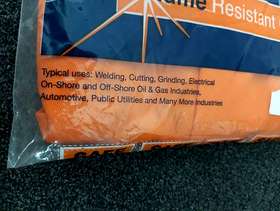 Freecycle NWT Safe Welder Flame Resistant Coverall Only £15 3XL