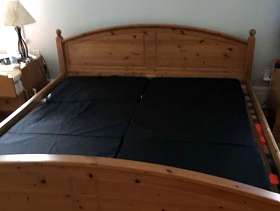 Freecycle IKEA King Bed frame
