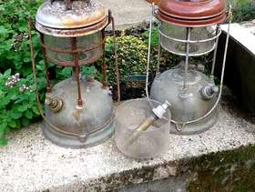 Freecycle Tilley lamps