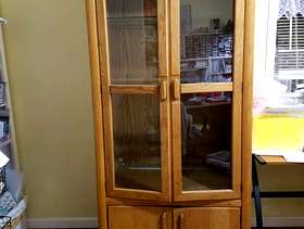 Freecycle Wine/display cabinet