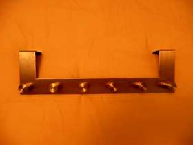 Freecycle IKEA GRUNDTAL 6 Hook Door Hanger Matte Stainless Steel