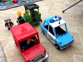 Freecycle Postman pat toy set