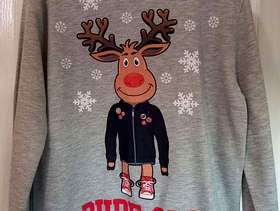 Freecycle Boys Christmas jumper age 9-10